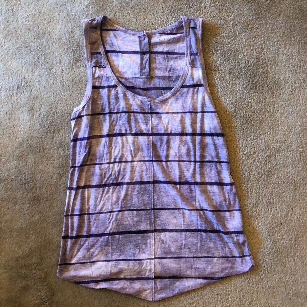 Caslon Striped Tank Top